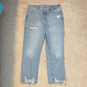 Good American 8/29 cropped denim jeans 👖